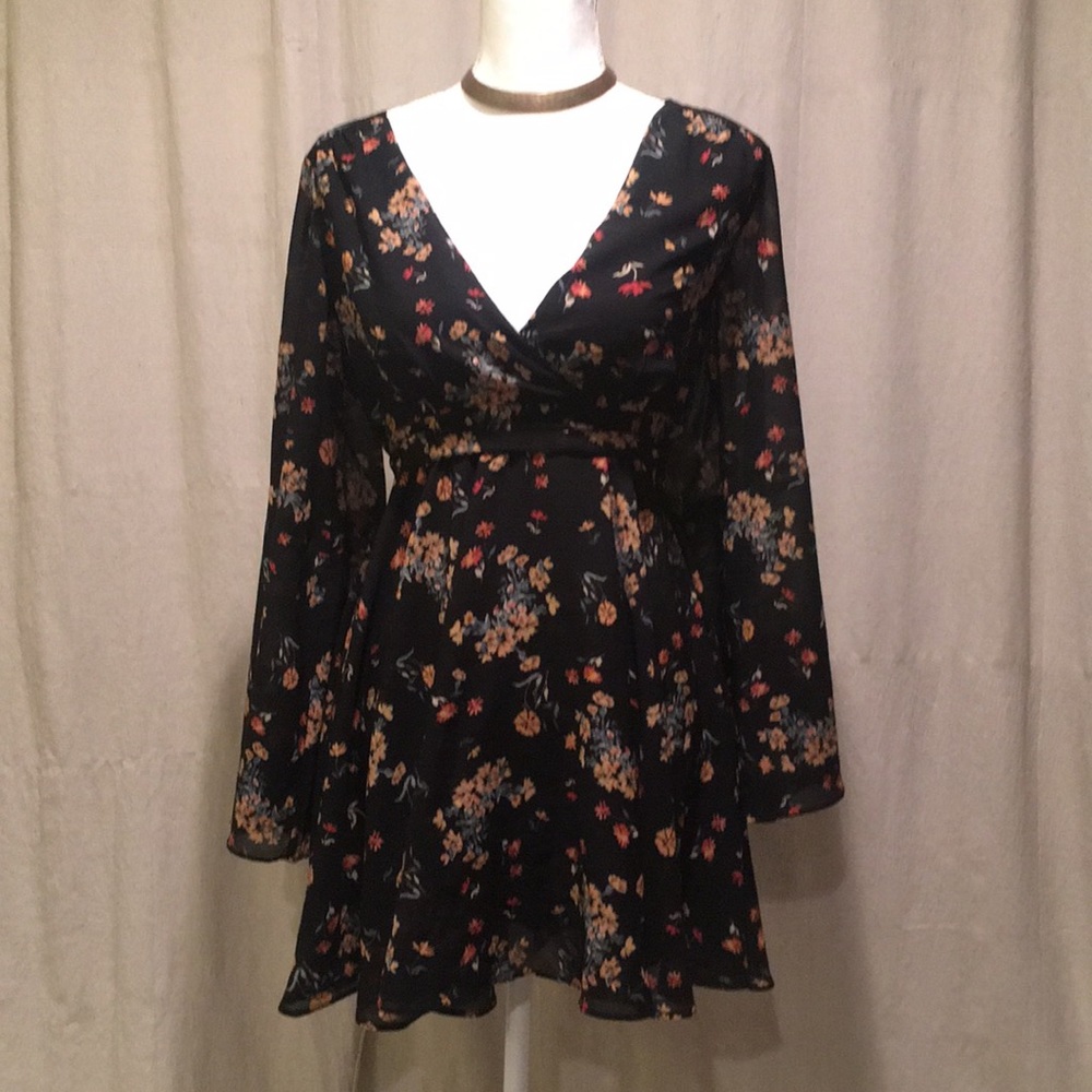 Free People Lilou Printed Mini dress
